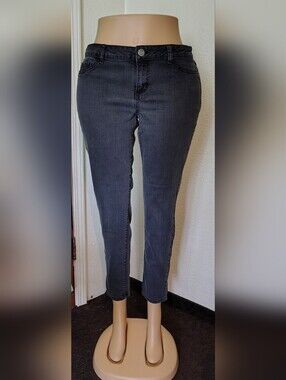 Lei Emma Jeggings Skinny Jeans in Dark Blackish Gray